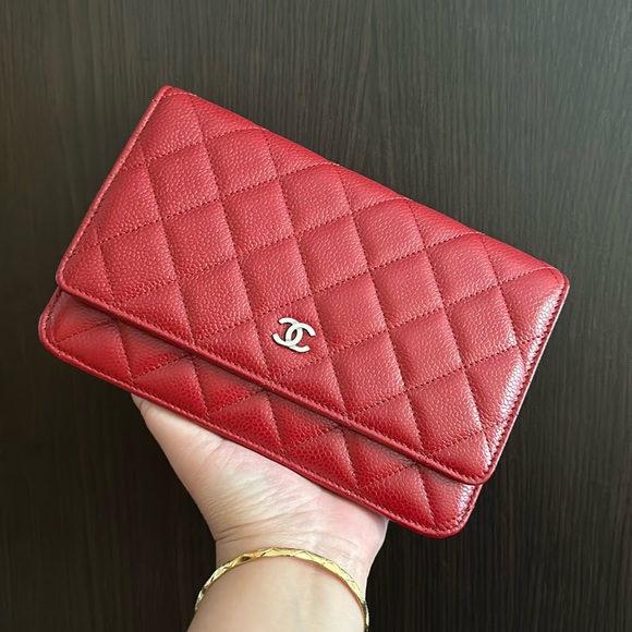 🔥🔥🔥Chanel Caviar Wallet On Chain Crossbody Bag - Picture 5 of 16